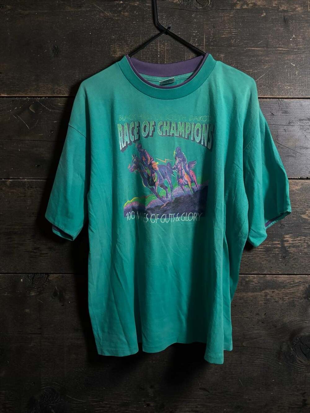Vintage Belton Race of Champions Black Hills South Dakota Horse Racing Graphic T